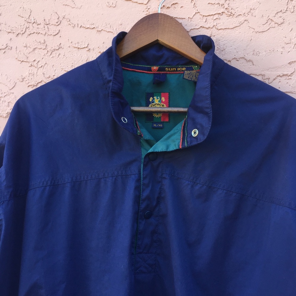 Sunice 3 Button Pullover Windbreaker Jacket - image 1